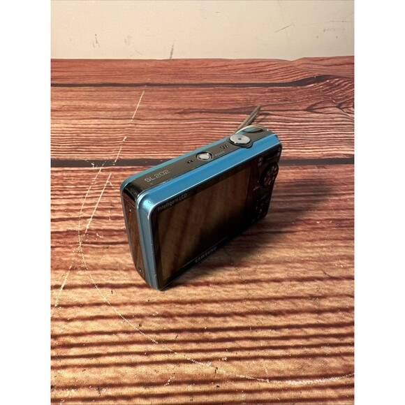 Samsung SL202 Blue 10.2MP Digital Camera with Battery - TESTED - Picture 10 of 10